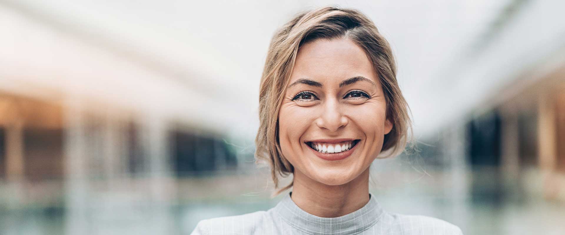 Strong, confident professional woman